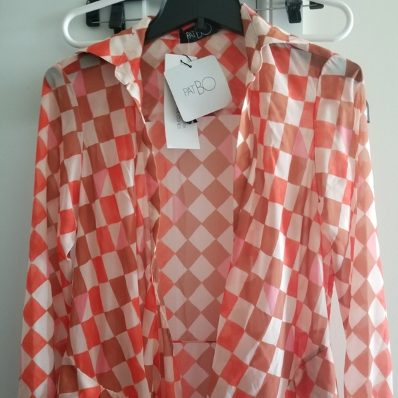 PatBO Geometric Long Chemise - Picture 3 of 3